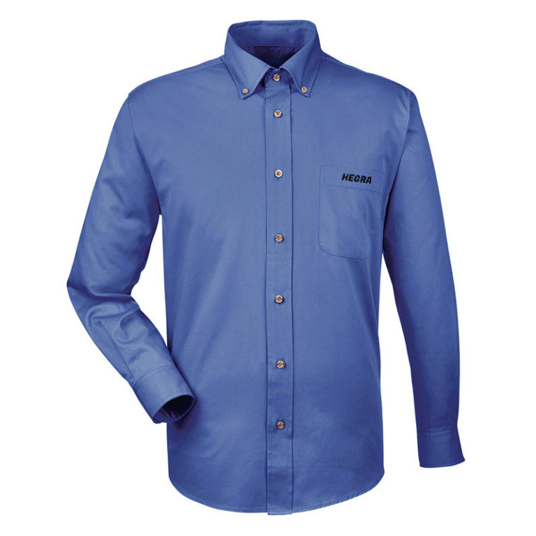 Mens Long-Sleeve Twill Shirt