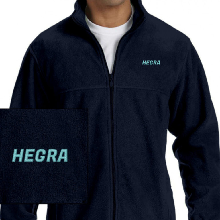 Mens 8 oz. Full-Zip Fleece Jacket - Image 2