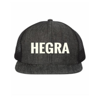 Denim Black Trucker Cap