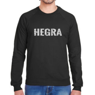 Black Unisex California Fleece Raglan