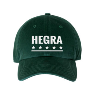 Dark Green 100% Cotton Washed Dad Cap