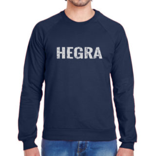 Navy Blue Unisex California Fleece Raglan