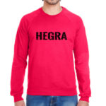 Red Unisex California Fleece Raglan