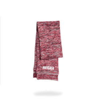 Red-Black-White Sport-Tek Marled Scarf