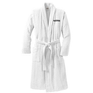 White 100% Cotton Robe